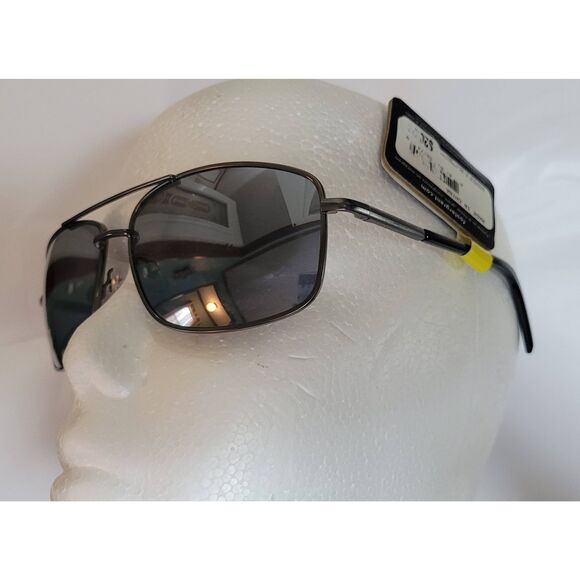 Foster Grant Polarized Silver Mirrored Aviator Sunglasses Scratch Impact Resist - Picture 4 of 8